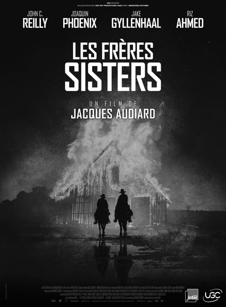 Affiche Les frères sisters réalisé par Jacques Audiard. 2018