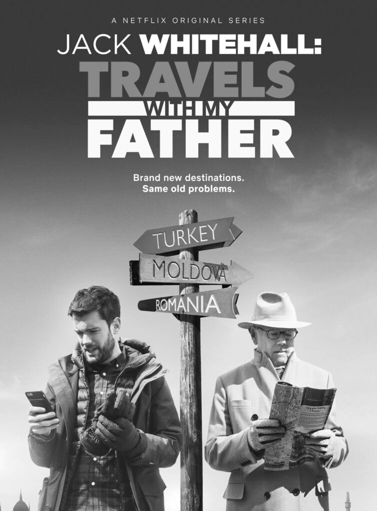 Affiche Travels with my father, Jack et Michael Whitehall. 2017 -2021
